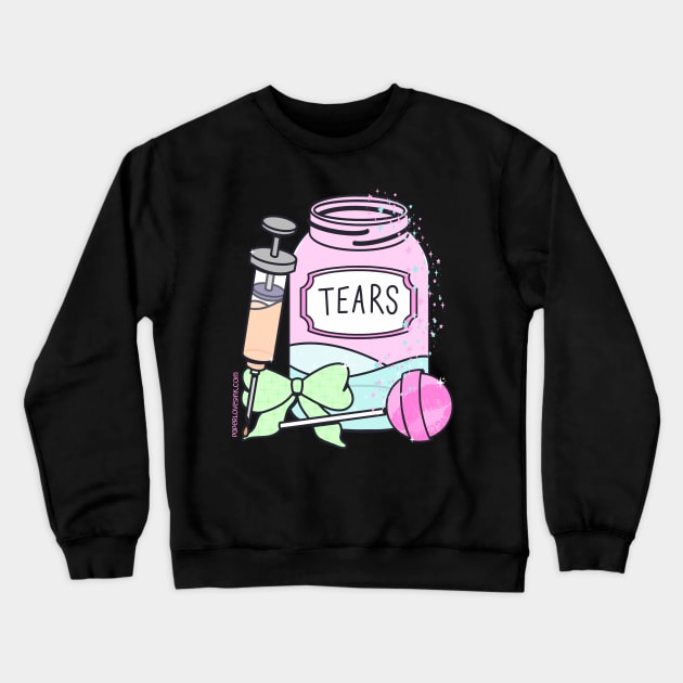 Cry Jar Crewneck Sweatshirt by Paper Loves Ink